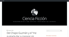 Desktop Screenshot of ficcionblog.com