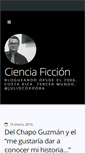 Mobile Screenshot of ficcionblog.com